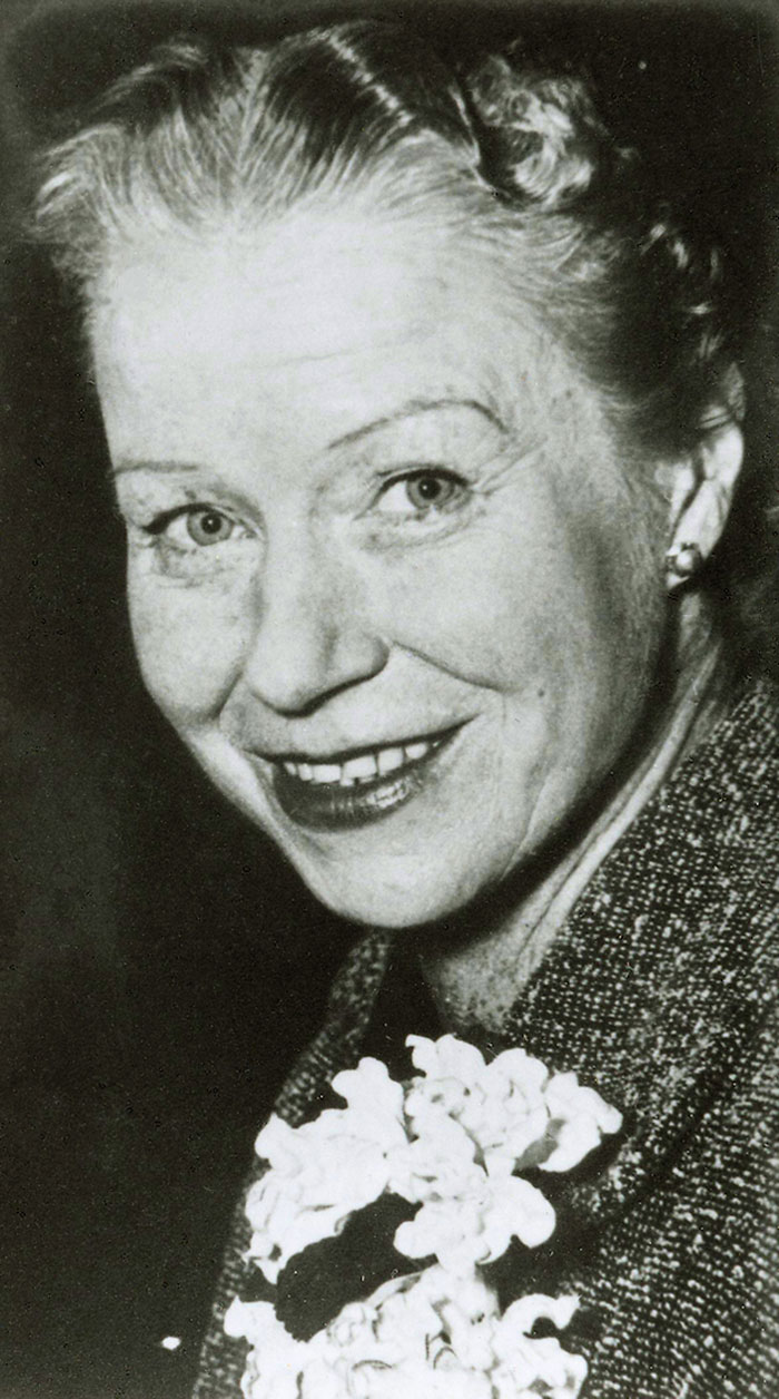 Dame Mabel Miller, member of Tasmanian House of Assembly, c. 1955. Image courtesy of Parliament of Tasmania