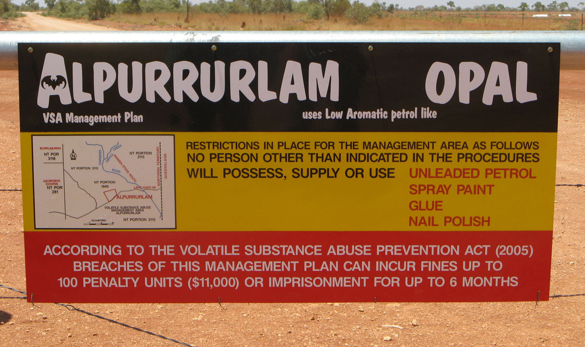 Standing Committee on Community Affairs, Grasping the opportunity of Opal: Assessing the impact of the Petrol Sniffing Strategy, March 2009, p. xiv.