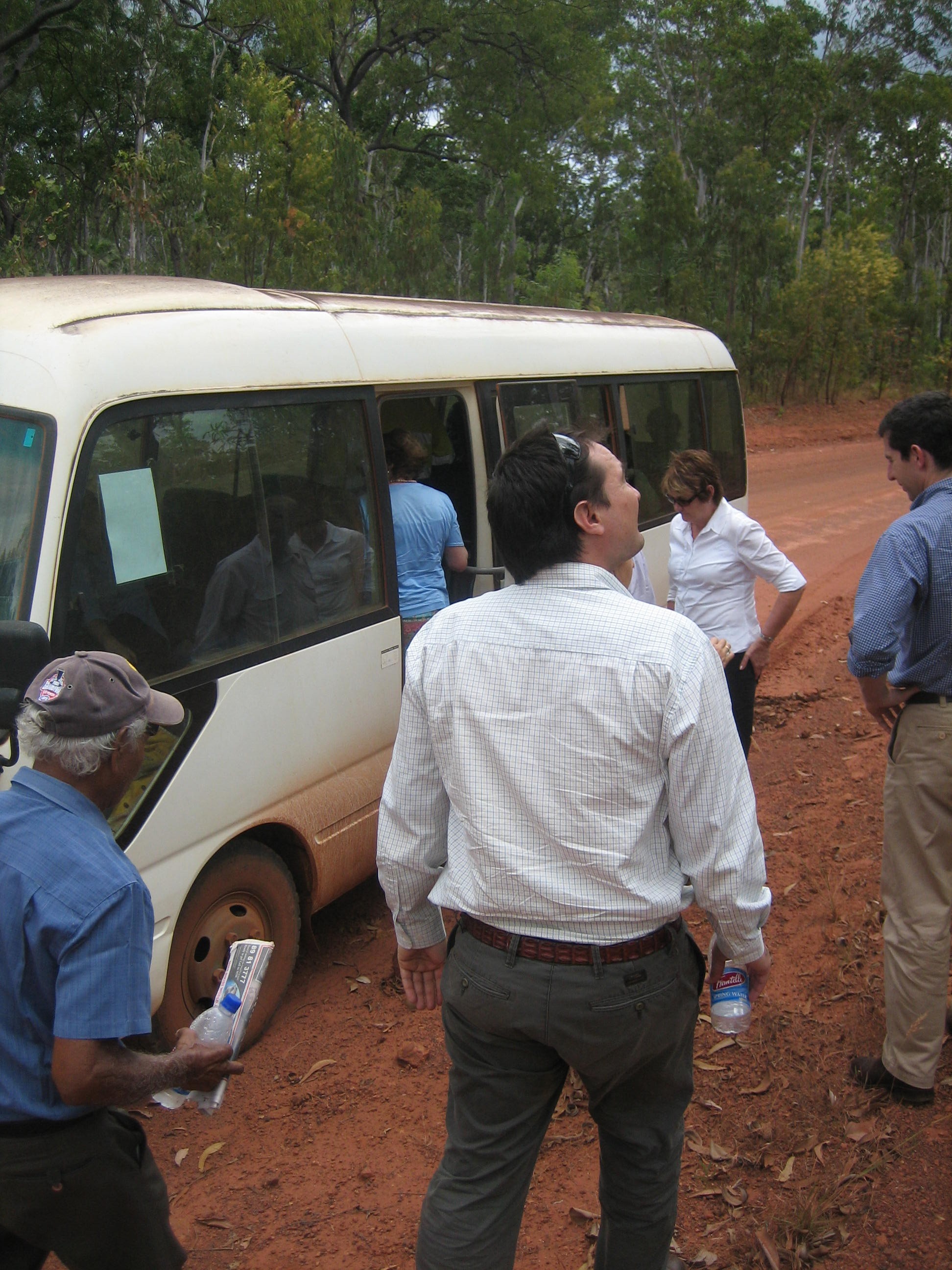\x3cp\x3eInspection of native woodland, Tiwi Islands, 19 May 2009.\x3c/p\x3e
