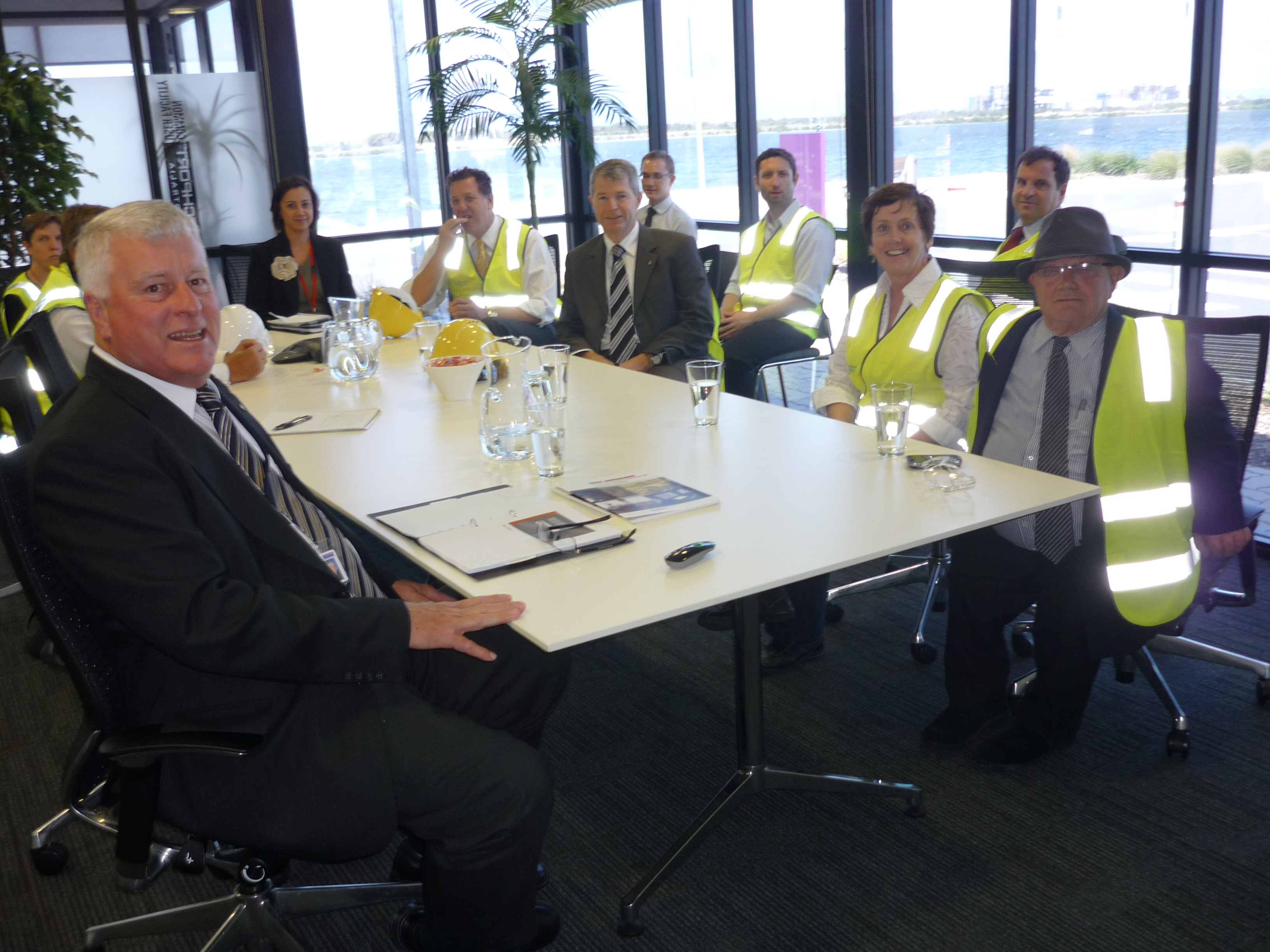 \x3cp\x3eForeign Affairs Defence and Trade References Committee members Senators David Fawcett, Mark Bishop, Ursula Stephens and Alan Eggleston and others, 6 March 2012.\x3c/p\x3e