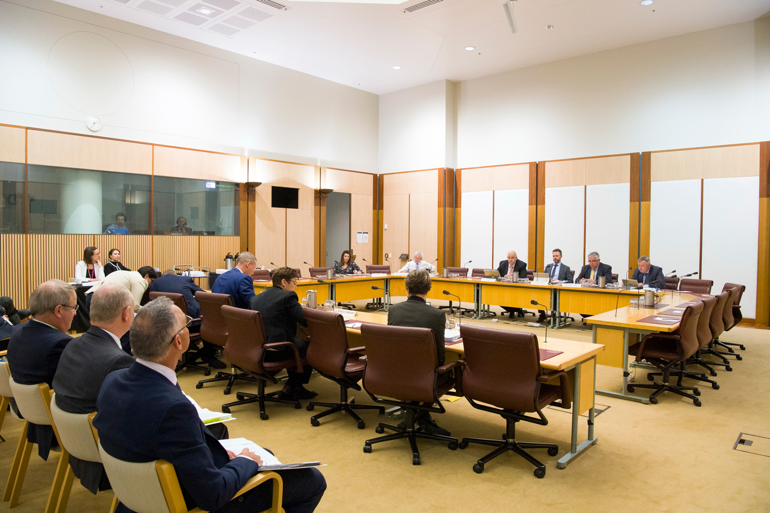 The Select Committee on Multi-Jurisdictional Management and Execution of the Murray Darling Basin Plan questioning officials from the Department of Agriculture, Department of Environment and Energy and Murray-Darling Authority, 18 October 2019.